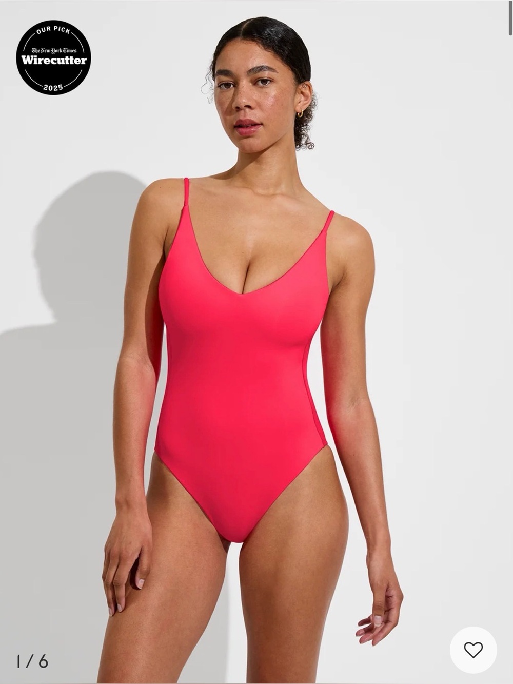 Left On Friday | Sunday Suit Rescue (Neon Red) One Piece Swimsuit - Size Small
